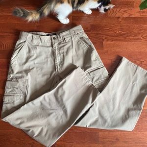 Beige cargo pants